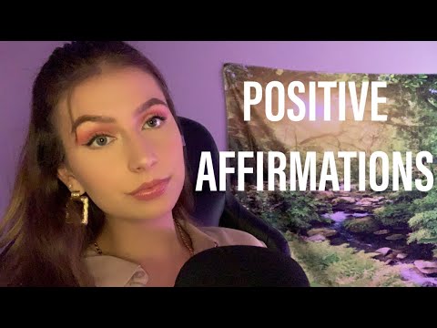 ASMR | POSITIVE AFFIRMATIONS FOR RELAXATION & SLEEP