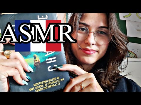 ASMR lendo em Francês 🇫🇷🥖