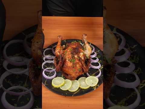 🔥 ASMR Whole Chicken Fry | Crispy Outside, Juicy Inside 🍗 | Satisfying Frying  #shorts #asmr