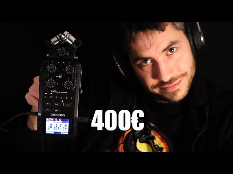 Faire un ASMR avec un micro à 400€ - ZOOM H6