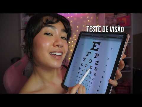 ASMR | TESTE DE VISÃO RÁPIDO
