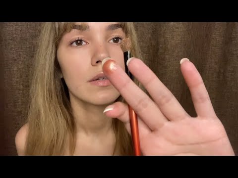 АСМР Сделаю тебе макияж 💕 Движения рук ✨ ASMR Personal Attention, Doing Your Makeup