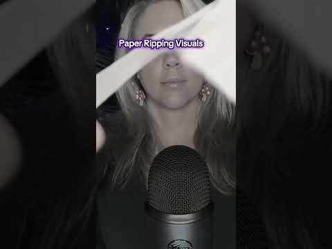 Paper Ripping Camera Motion, Yes or No? #asmr #asmrtriggers #motion #pope