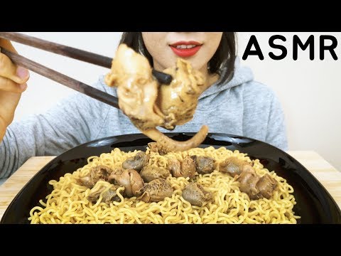 SEA SNAIL Indomie Mi Goreng NOODLES 골뱅이+미고랭=😋 ASMR