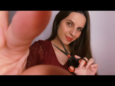 ASMR - Cortando suas energias densas e te recarregando com boas energias ✨