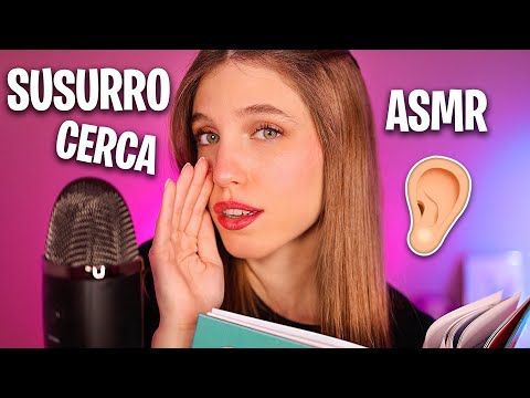 ASMR TE SUSURRO AL OÍDO HASTA QUE TE DUERMAS 👂🏻🌙 SOLO LEYENDO 100% HABLANDO ✨