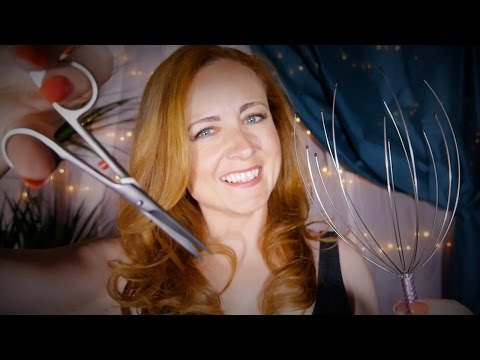 Super Long Relaxing ASMR Haircut ✂︎ Head Massage, Hair Brushing, 11 Triggers