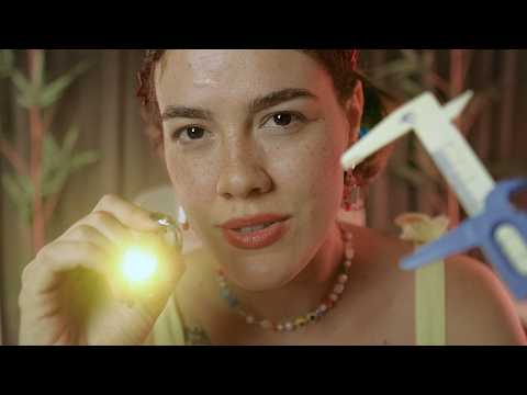 ASMR estudando seu rosto bem de pertinho 🌙 roleplay br voz suave