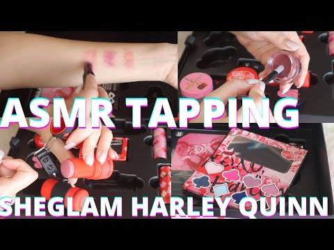 ASMR TAPPING COLEÇÃO HARLEY QUINN SHEGLAM  -  Bruna Harmel ASMR