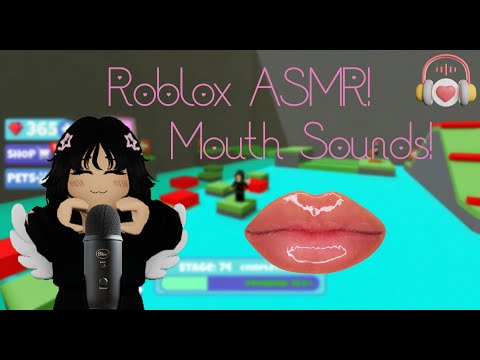 Roblox ASMR! Mouth, Hand, Brush sounds! 💖 (Escape the World Obby) 🌎