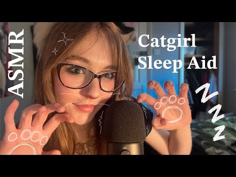 (ASMR) 1 Hour Of Cozy Catgirl Bedtime Care