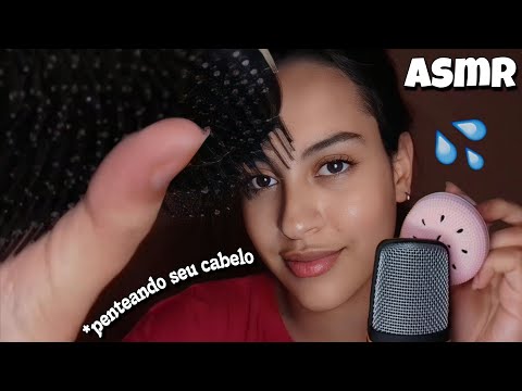 asmr cuidando de você😇 te preparando pra dormir💤