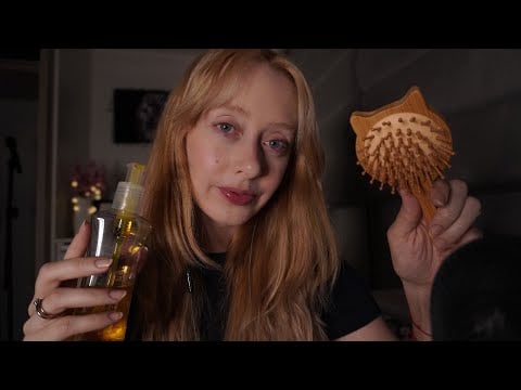 ASMR - TE PREPARANDO PARA DORMIR 😴 