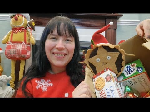 ASMR Christmas Mystery Box  - Various Relaxing Triggers Assortment -