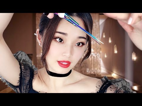 [ASMR] Relaxing Hair Salon ~ Haircut | Shampoo | Styling