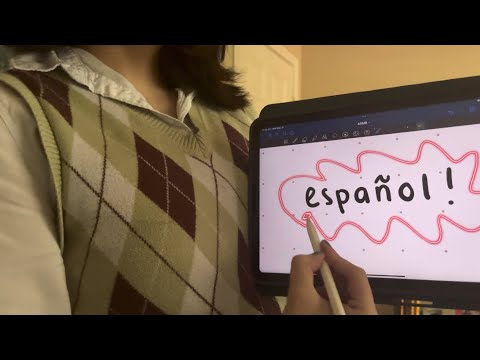 ASMR| Teaching You Spanish Phrases!