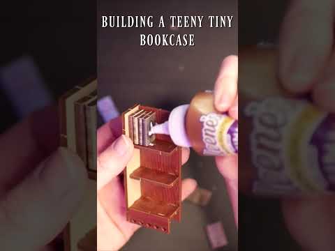 DIY Miniature ASMR 📚  #asmr #asmrshorts #miniature