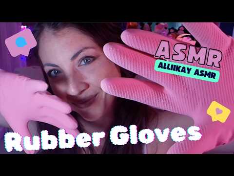 ASMR Rubber glove rubbing