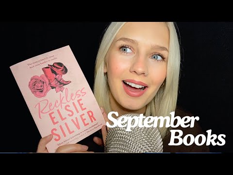 ASMR Book Tapping, Whispered Rambles & Page Turning 📕 Books I Read In September