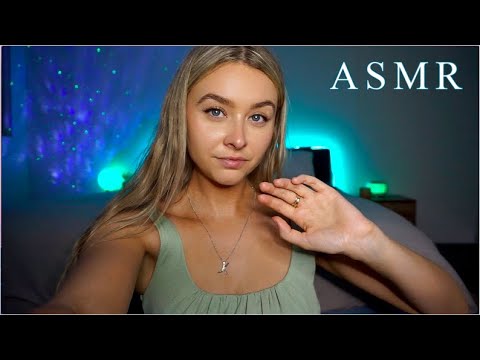 ASMR Hypnotising Hand Movements/Sounds For Sleep 🦋 (Rain Included)