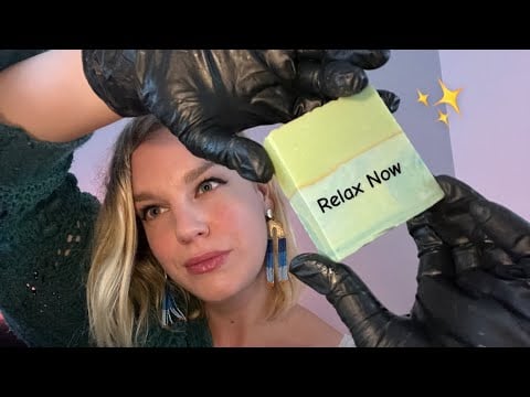 [ASMR] Fast & Aggressive Reiki-Style Energy Cleansing ✨Gloves And Magic Irish Soap + A Bit Of French