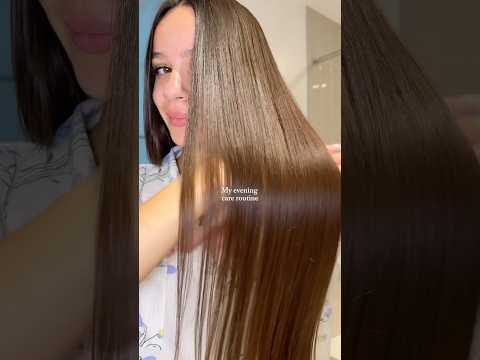 ASMR my evening hair & body routine 🫧👱🏻‍♀️ Products used in this video by Laferme (link in bio)🔗