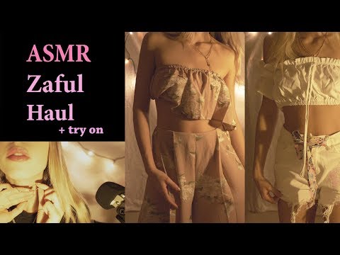 Asmr SHOW AND TELL (HAUL) ♥ Zaful