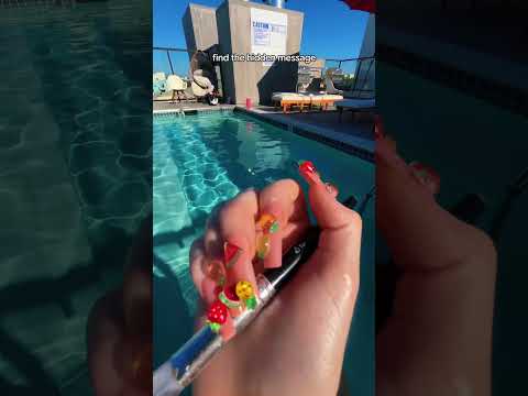 three ASMR games at the pool #asmr #relax #relaxandplay #pool #relaxtime #relaxation