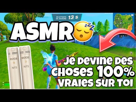 ASMR Français • JE DEVINE DES CHOSES 100% VRAIES SUR TOI 🤓😴(chuchotements intenses)