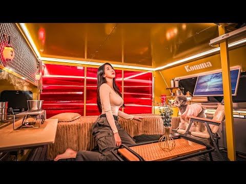 🚐 CAMPING IN A NEW LUXURY TRAILER