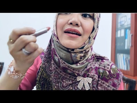 ASMR soft spoken - makeup 💄 with mom at work (Indonesian) chaotic with noise background