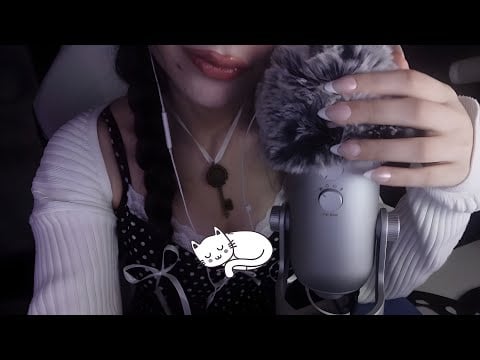 ASMR  New Microphone Test ♡ For Sleeping and Relaxing 😴