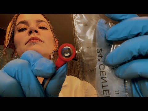 ASMR Mapping Your Brain & Measuring Your Scalp | Medical Roleplay
