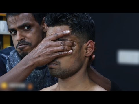 Most Strongest ASMR Massage | Deep Pressure Head And Shoulder Massage ASMR | Neck Cracking