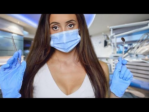 ASMR WORST REVIEWED DENTIST EXAMINES YOU