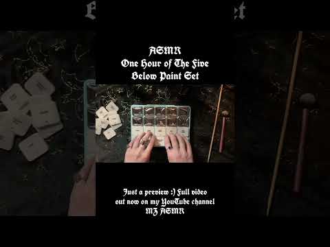 ASMR | Preview of One Hour With The Five Below Paint Set 🎨