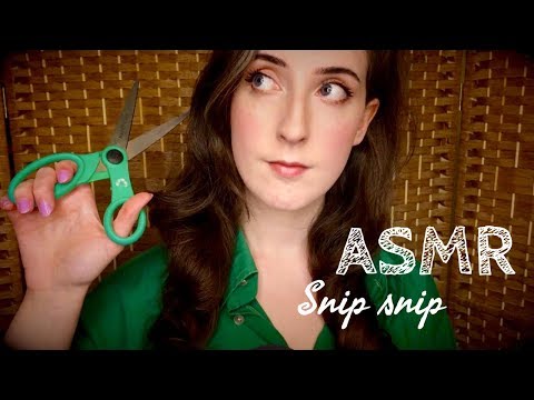 ASMR ✂️ Playing with Scissors ✂️ Snipping Sounds, Shaving Foam, Oil and Hand Sounds for Tingles