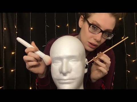 ASMR BINAURAL 3D MIC TEST | Dummy Head Tingly TRIGGERS