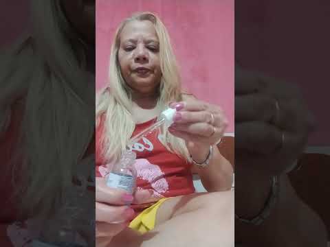 ASMR  Short  limpando sua pele. te maquiando para dormir.  💄😴
