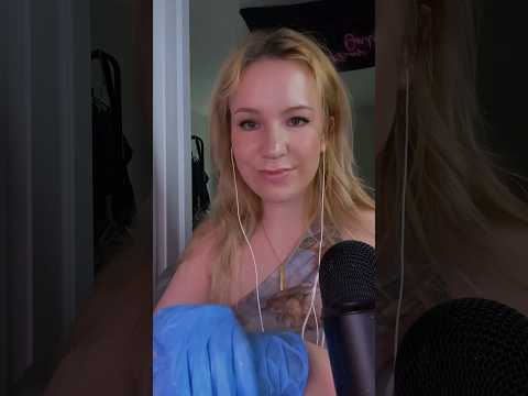 Wet medical gloves ASMR #personalattention