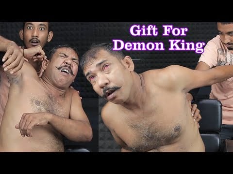 Awesome Gift For Demon King Asim Barber | ASMR Head Massage Neck And Spine Crack for Asim Barber