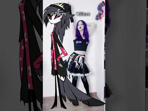 They’re all big but STOLAS.. #helluvaboss #stolas #hazbinhotel #hazbinhotelseason2 #cosplaygirl