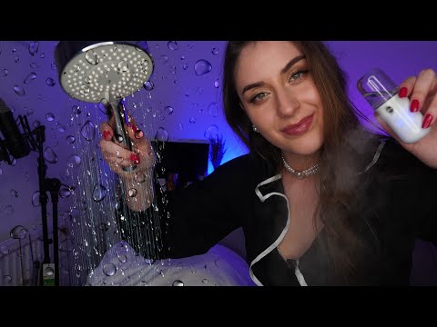 ASMR POV Regen Spa | Du bekommst eine Massage 🌧️ Rain, Real Person Roleplay, Layered Sounds, deutsch