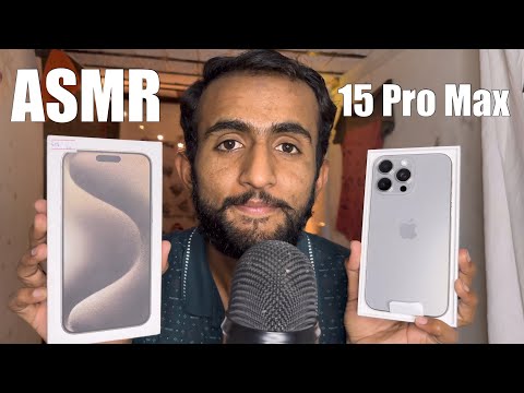 ASMR Unboxing IPhone 15 Pro Max