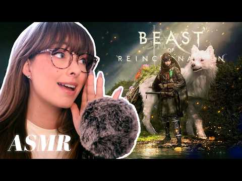 ASMR 🐺 'Cozy' Whispered Gaming Session | Beast of Reincarnation 🌸  (Controller sounds)