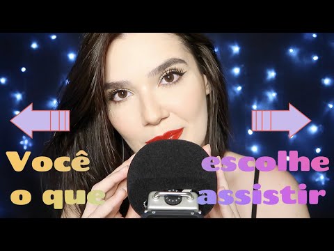 VOCÊ CONTROLA ESSE ASMR - INTERATIVO (ESCOLHA O QUE QUISER) - Naiane