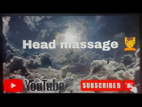 #asmr #asmrvideo Head massage 💆 and mouth sounds😴🤤