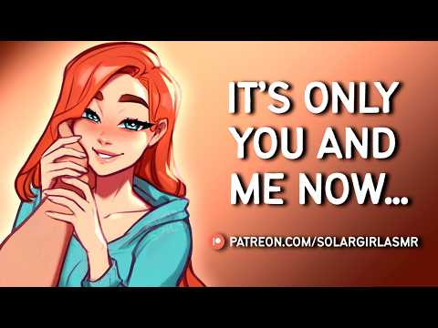 Your Girl Helps You Forget a Rough Day | Hairplay, Kisses and Praise | ASMR GF Cuddles Sleep Aid F4A