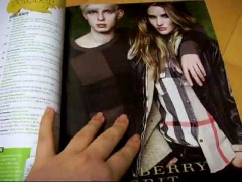 Magazine Flipping Pages and Commenting ASMR