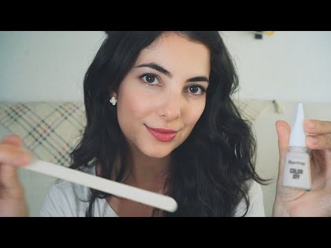 ASMR MANICURE FOFOQUEIRA E DEBOCHADA